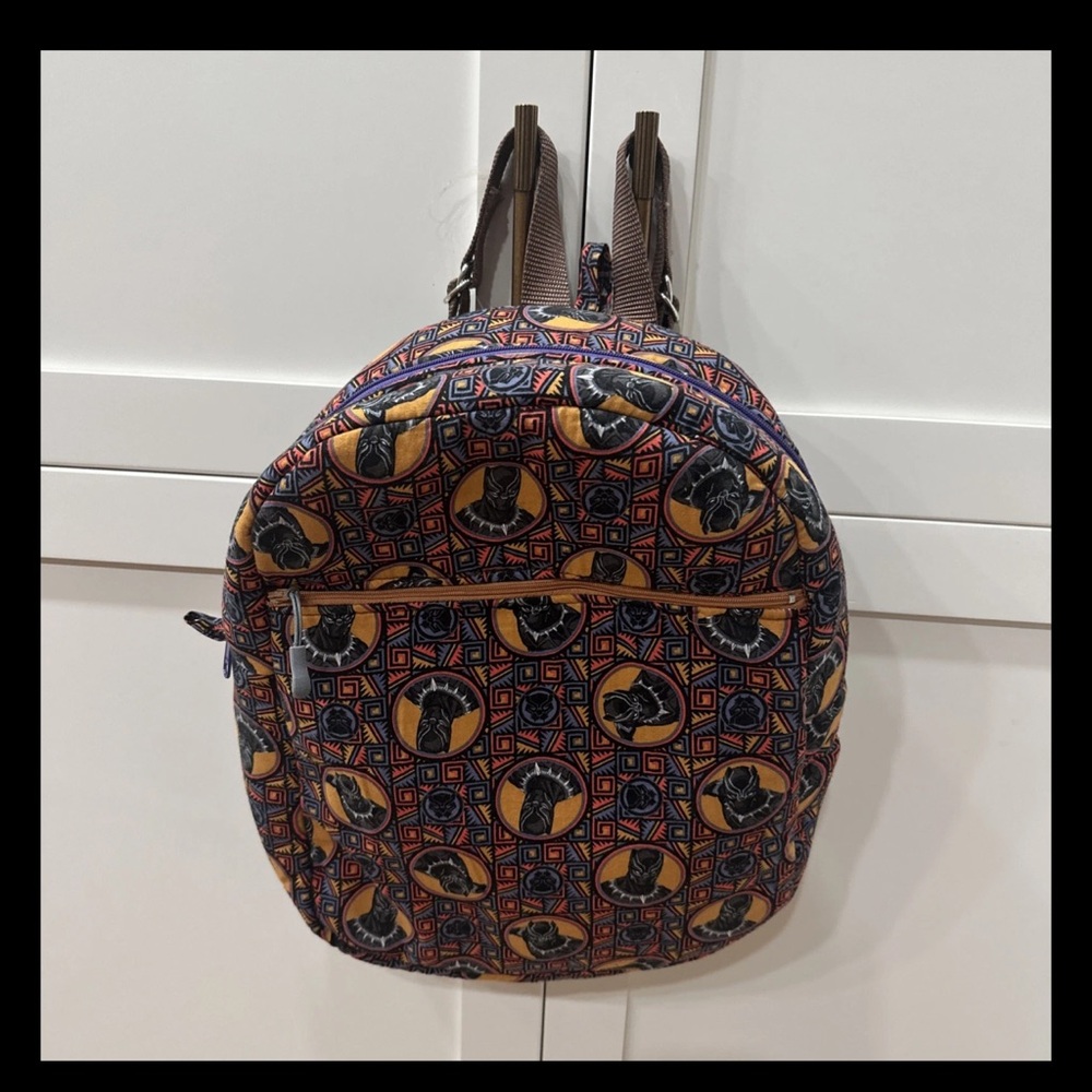 Black Panther Themed Backpack 16”x14”